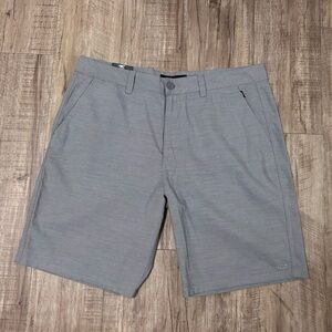 O’Neill Men's Gray Shorts golf summer dress dressy casual athleisure athletic